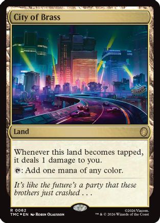 City of Brass (Surge Foil) (62) (TMC)