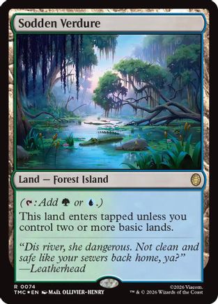 Sodden Verdure (Surge Foil) (74) (TMC)
