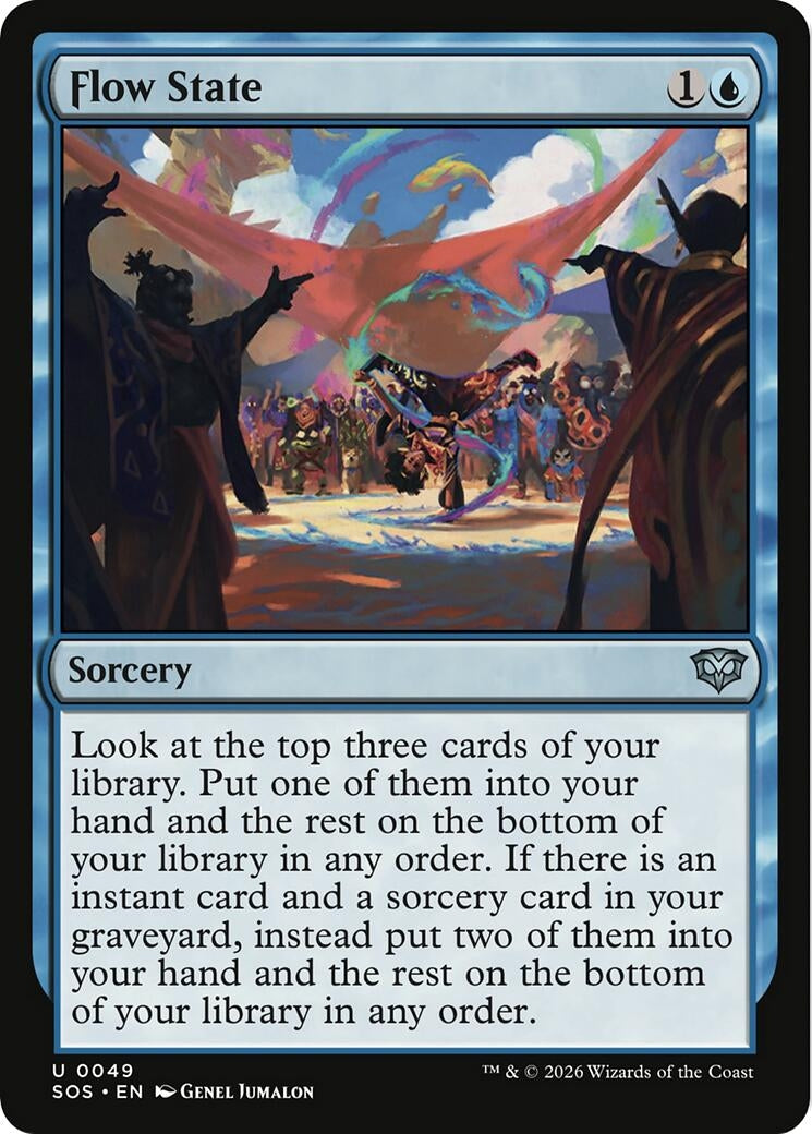 Image for Flow State (49) (SOS) - Magic: The Gathering