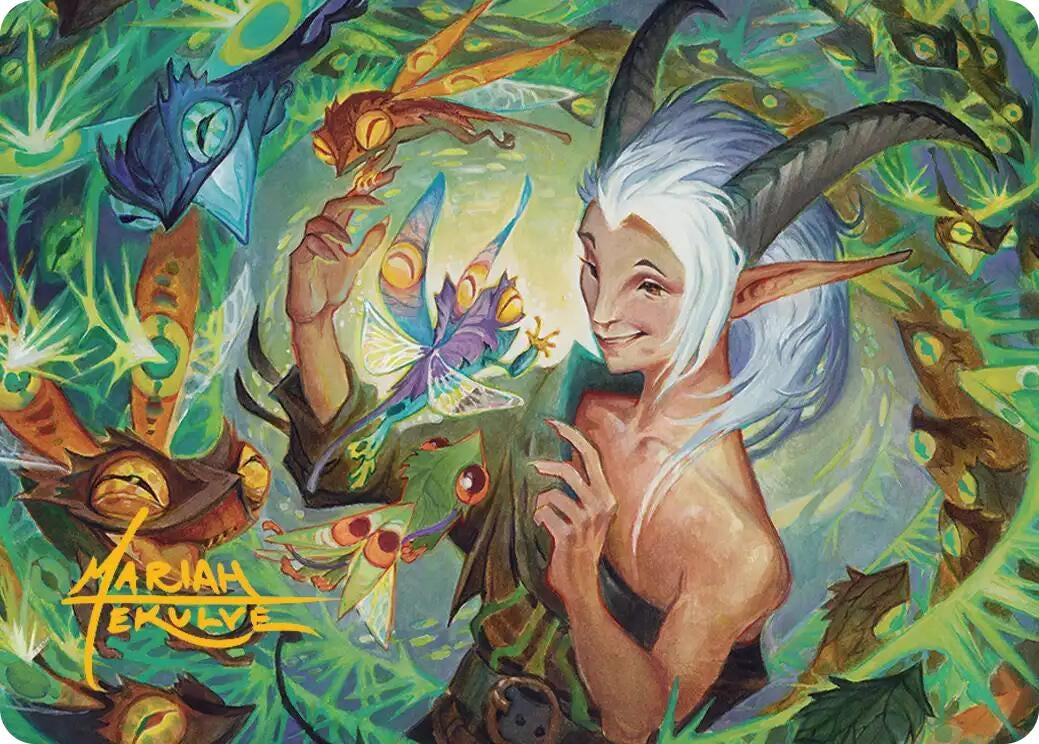 Image for Lumaret's Favor Art Card (Gold-Stamped Signature) (16) (ASSOS) - Magic: The Gathering