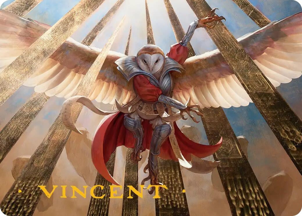 Image for Hardened Academic Art Card (Gold-Stamped Signature) (18) (ASSOS) - Magic: The Gathering