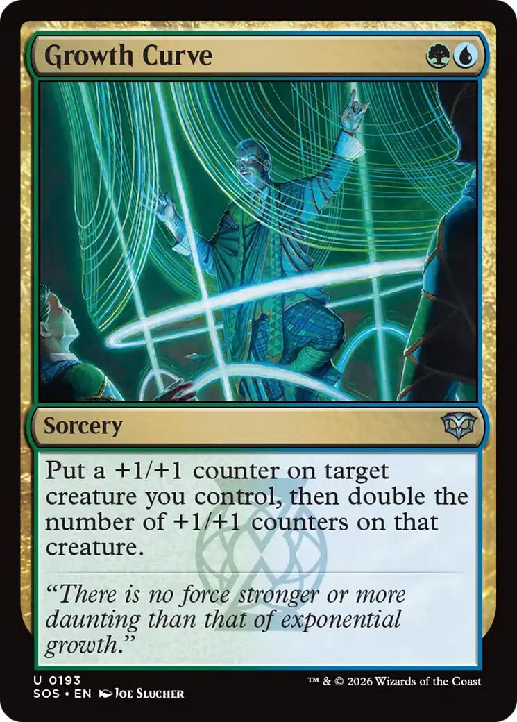 Image for Growth Curve (193) (SOS) - Magic: The Gathering