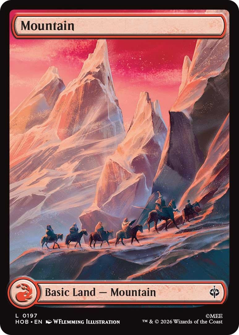 Image for Mountain (0197) (197) (HOB) - Magic: The Gathering