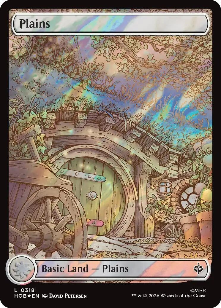 Image for Plains (0318) (Surge Foil) (318) (HOB) - Magic: The Gathering