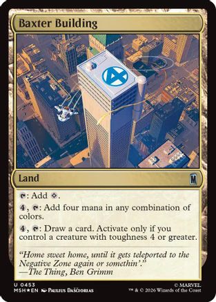 Baxter Building (Surge Foil) (453) (MSH)