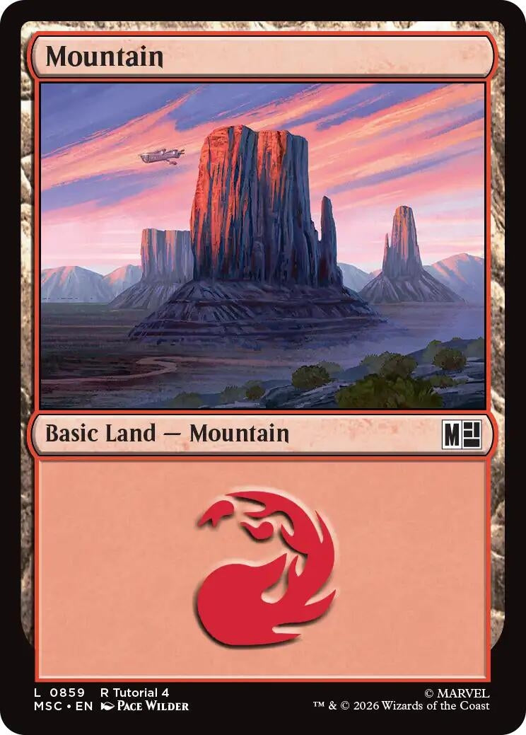 Image for Mountain (0859) (859) (MSC) - Magic: The Gathering