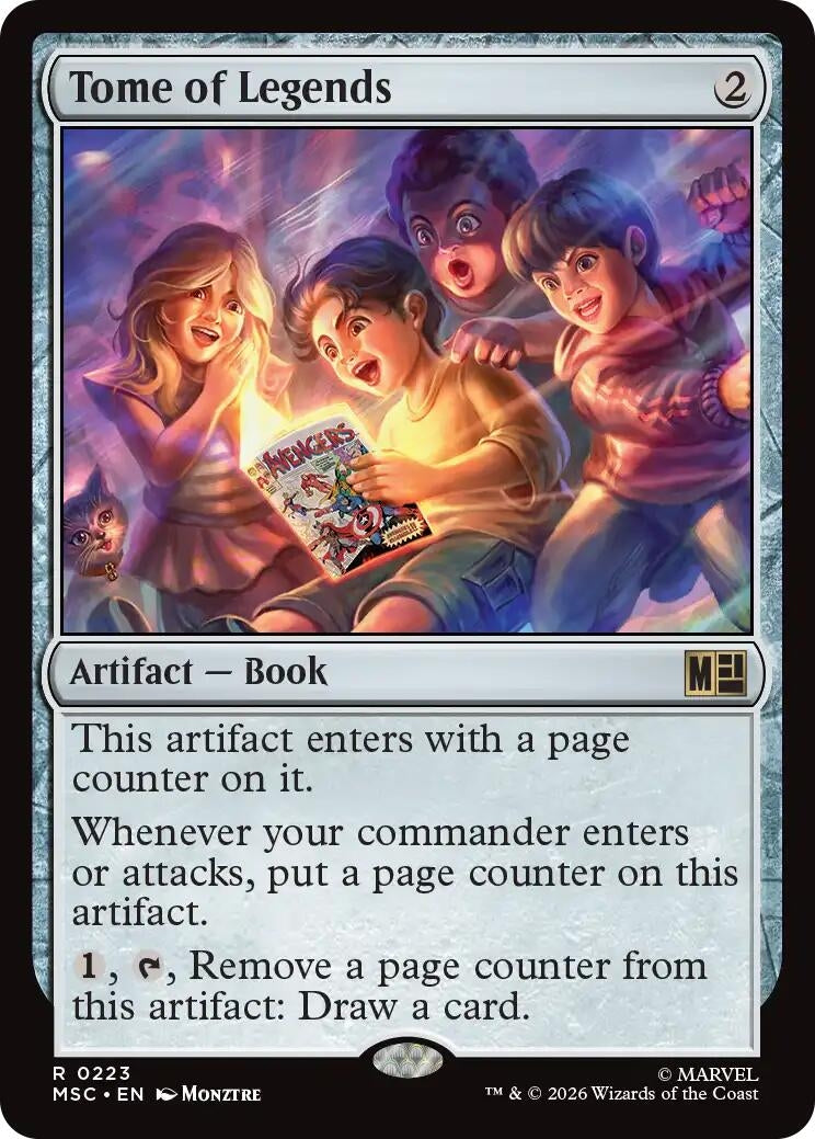 Image for Tome of Legends (Surge Foil) (223) (MSC) - Magic: The Gathering