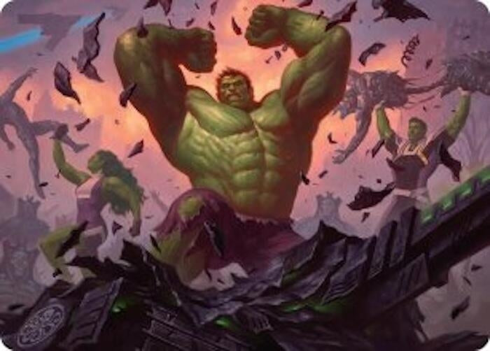 Image for HULK SMASH! Art Card (10) (AAMSH) - Magic: The Gathering