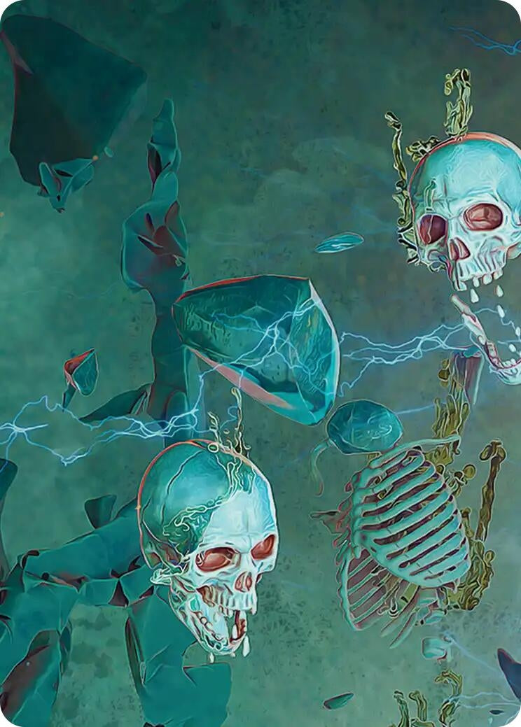Image for Thanos, the Mad Titan Art Card (1/9) (1) (AAMSH) - Magic: The Gathering