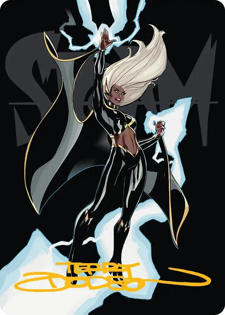 Image for Storm, Windrider Art Card (Gold-Stamped Signature) (30) (AAMSH) - Magic: The Gathering