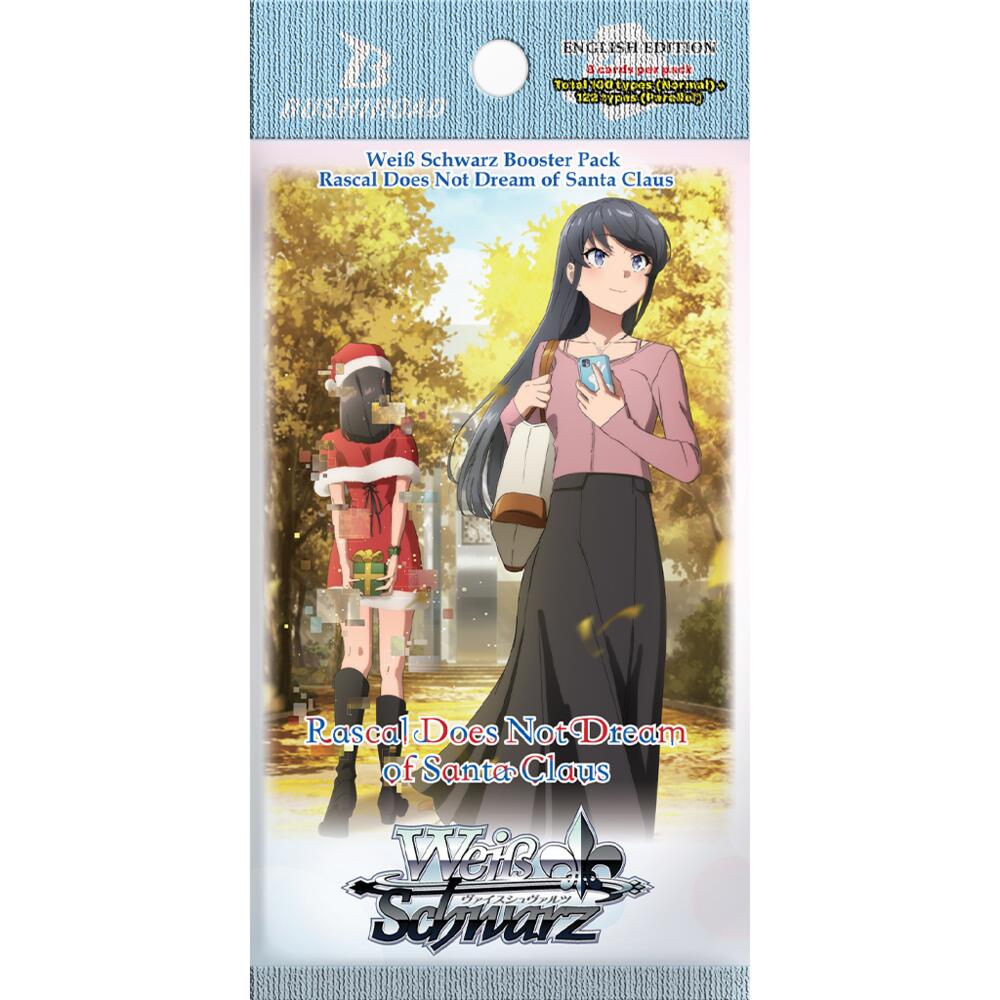 Weiss Schwarz Rascal Does Not Dream Of Santa Claus Booster Pack