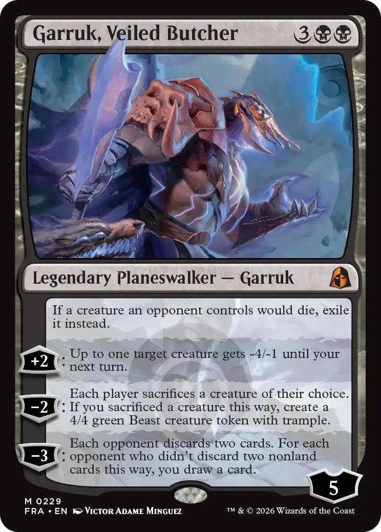 Image for Garruk, Veiled Butcher (229) (FRA) - Magic: The Gathering