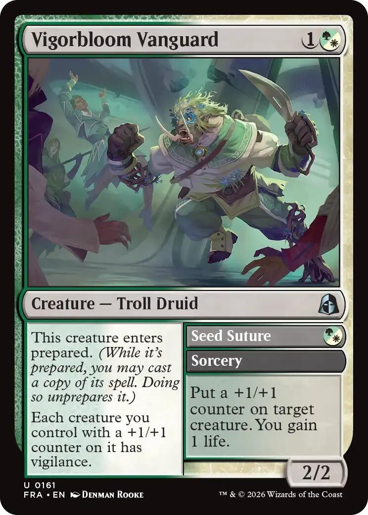 Image for Vigorbloom Vanguard (161) (FRA) - Magic: The Gathering