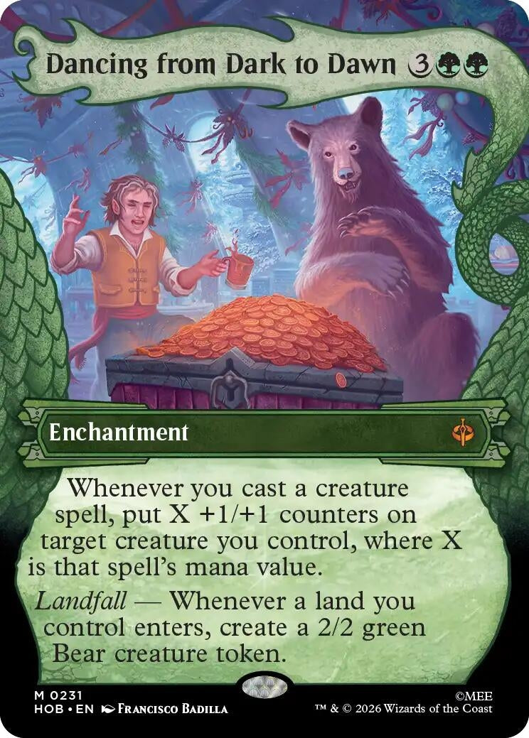 Image for Dancing from Dark to Dawn (Showcase) (231) (HOB) - Magic: The Gathering
