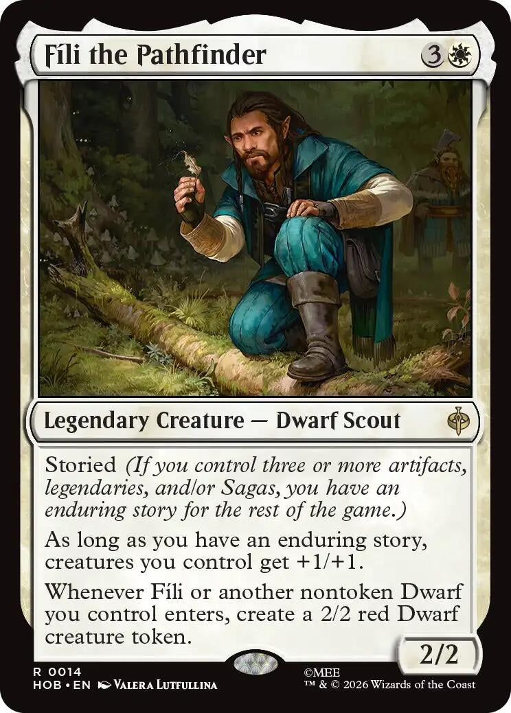 Image for Fili the Pathfinder (14) (HOB) - Magic: The Gathering