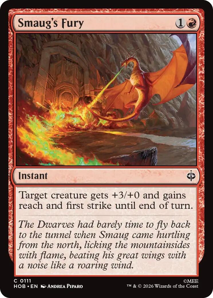 Image for Smaug's Fury (111) (HOB) - Magic: The Gathering