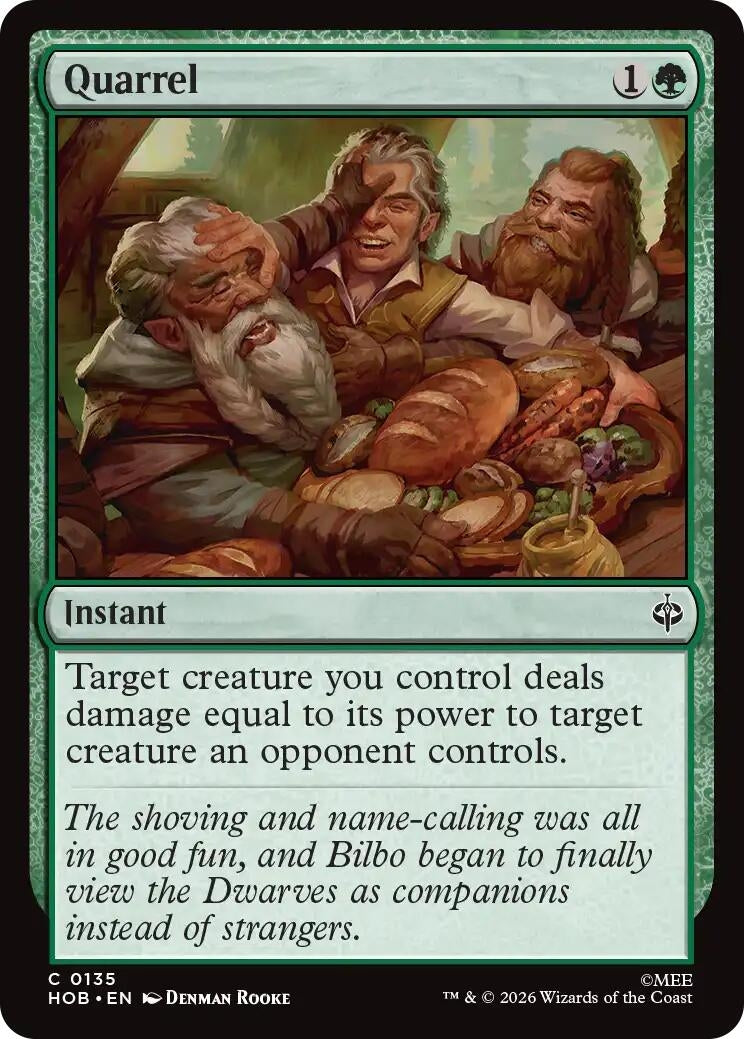 Image for Quarrel (135) (HOB) - Magic: The Gathering