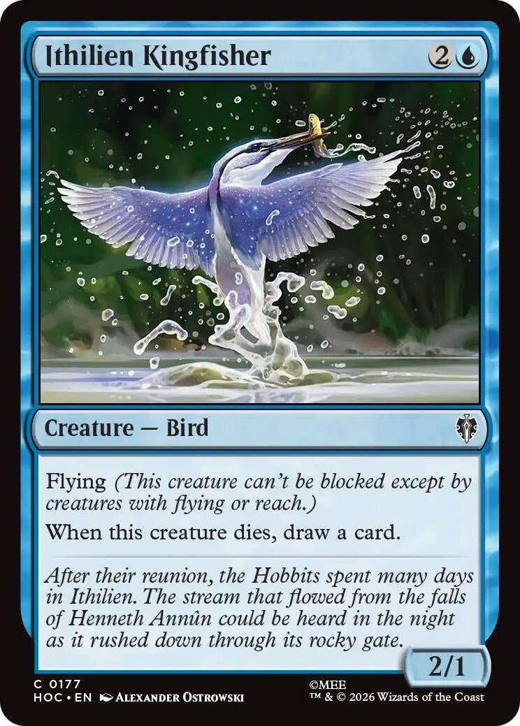 Image for Ithilien Kingfisher (177) (HOC) - Magic: The Gathering