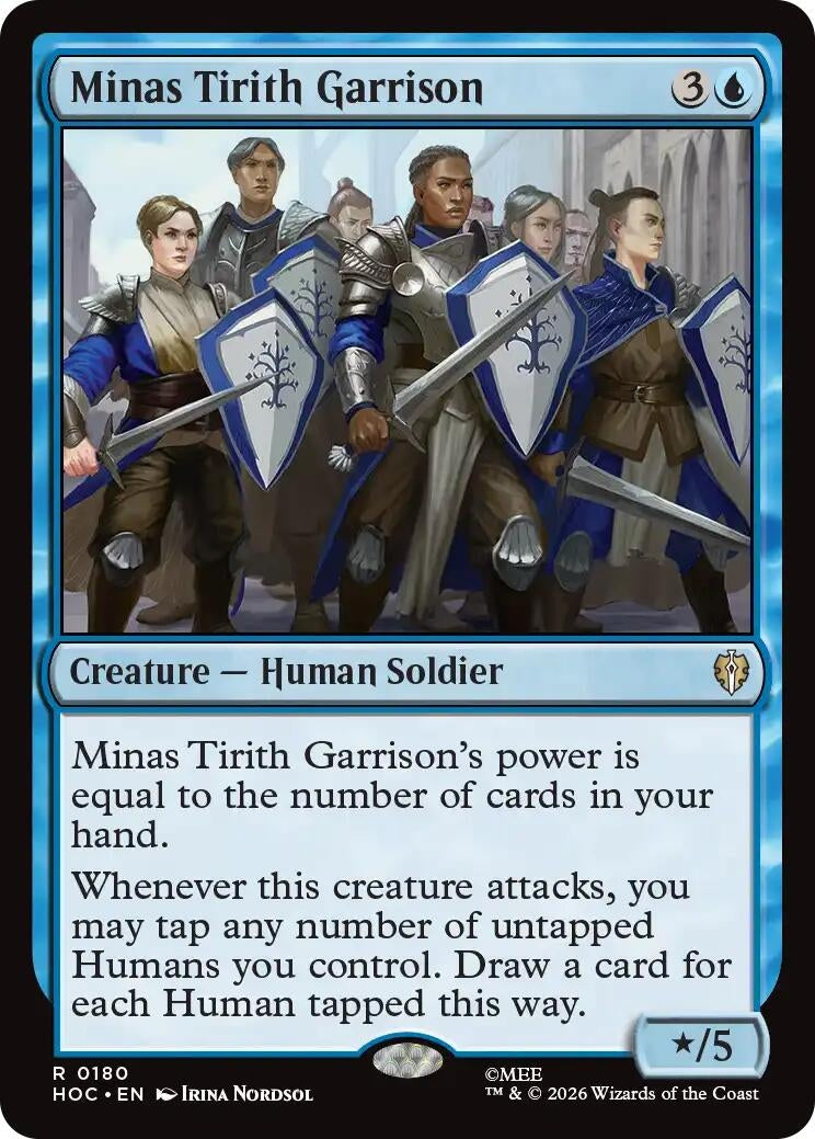 Image for Minas Tirith Garrison (180) (HOC) - Magic: The Gathering