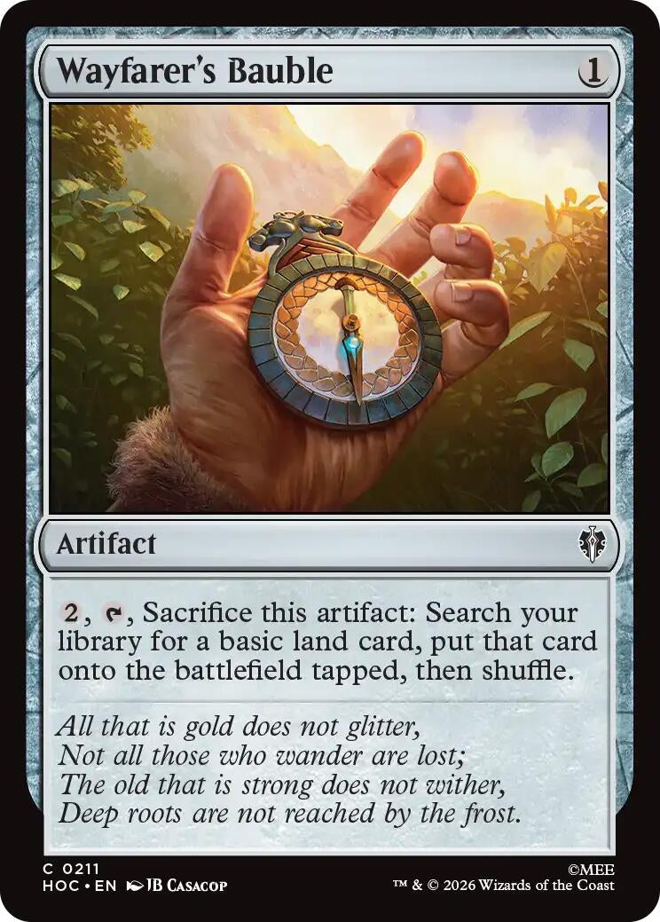 Image for Wayfarer's Bauble (211) (HOC) - Magic: The Gathering
