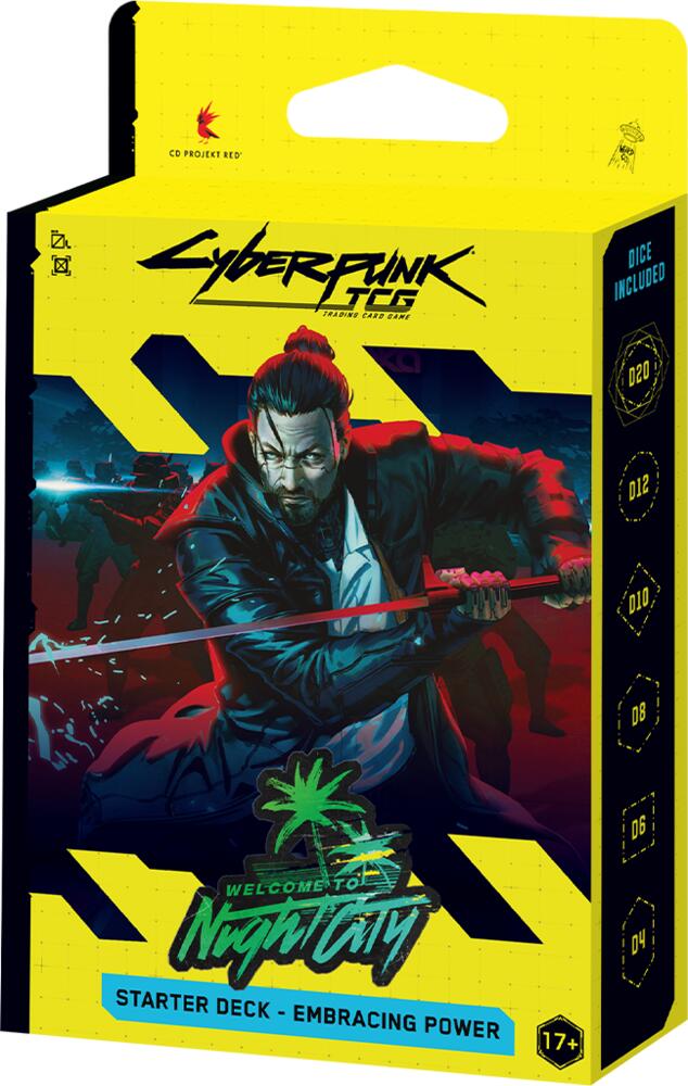 Cyberpunk TCG: Starter Deck - Embracing Power (PREORDER)