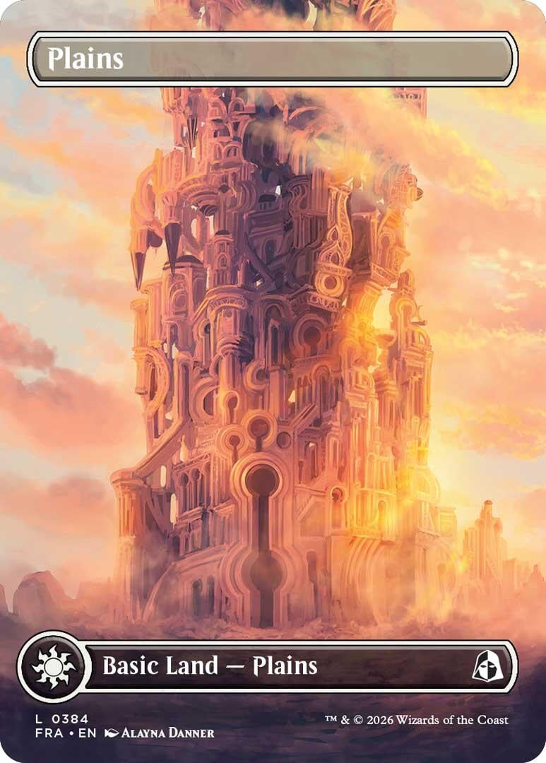 Image for Plains (Borderless) (0384) (384) (FRA) - Magic: The Gathering