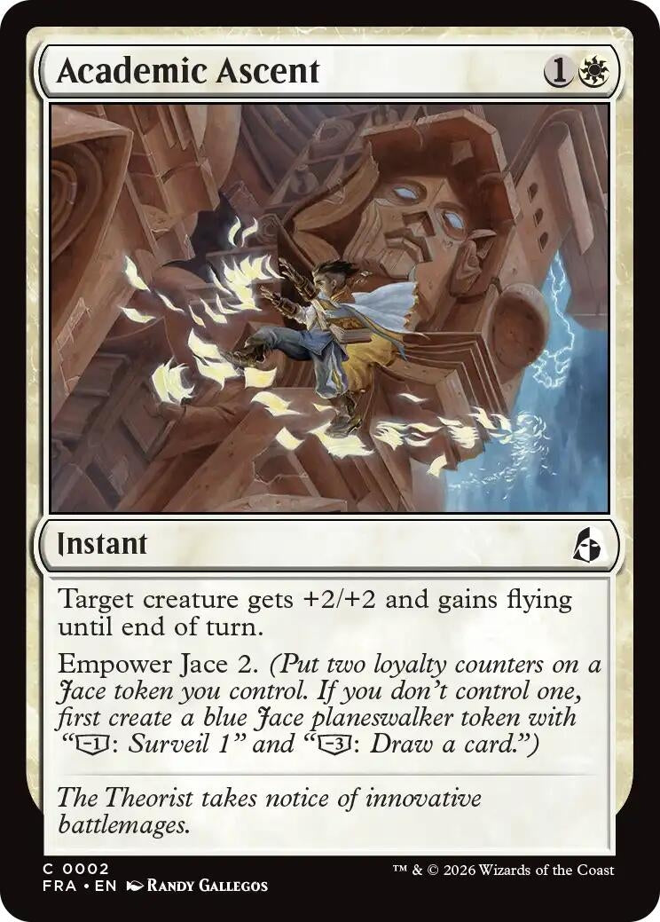 Image for Academic Ascent (2) (FRA) - Magic: The Gathering