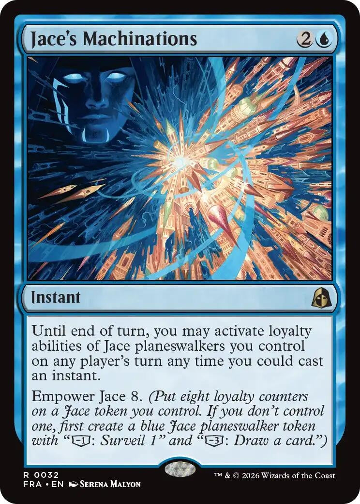 Image for Jace's Machinations (32) (FRA) - Magic: The Gathering