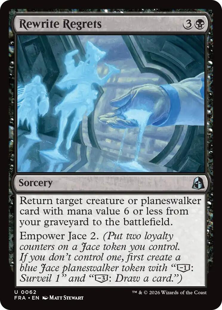 Image for Rewrite Regrets (62) (FRA) - Magic: The Gathering