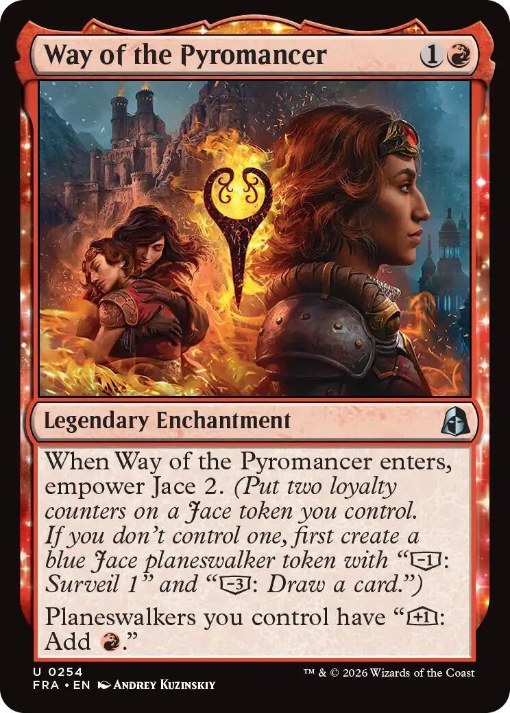 Image for Way of the Pyromancer (254) (FRA) - Magic: The Gathering