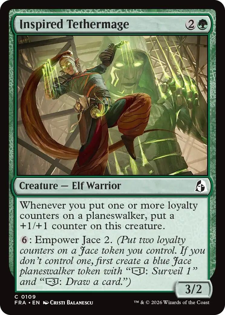 Image for Inspired Tethermage (109) (FRA) - Magic: The Gathering
