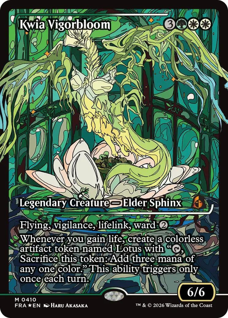 Image for Kwia Vigorbloom (Showcase) (0410) (410) (FRA) - Magic: The Gathering