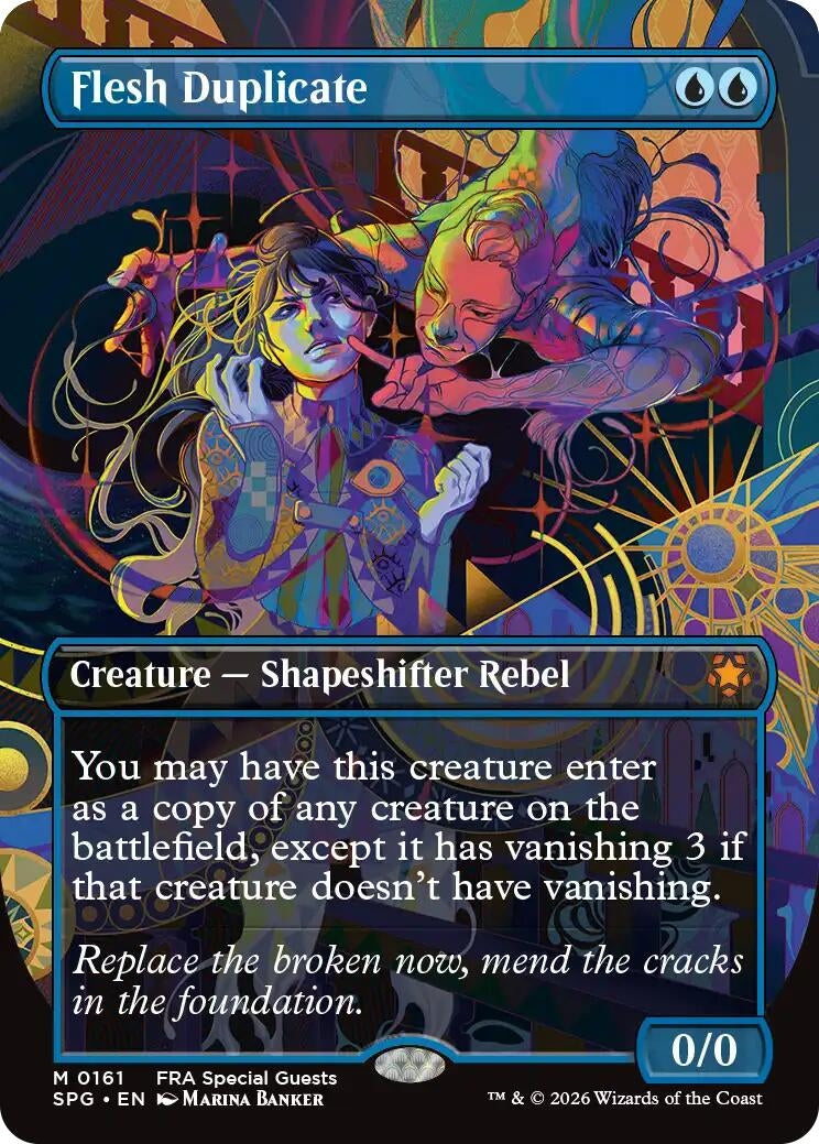 Flesh Duplicate (Borderless) (161) (SPG)