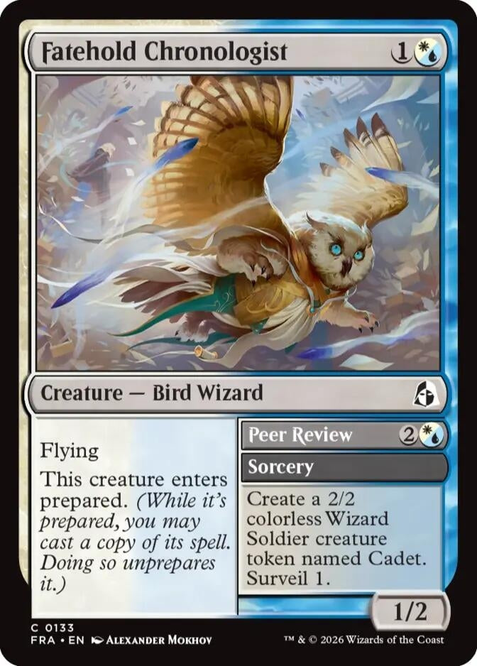 Image for Fatehold Chronologist (133) (FRA) - Magic: The Gathering