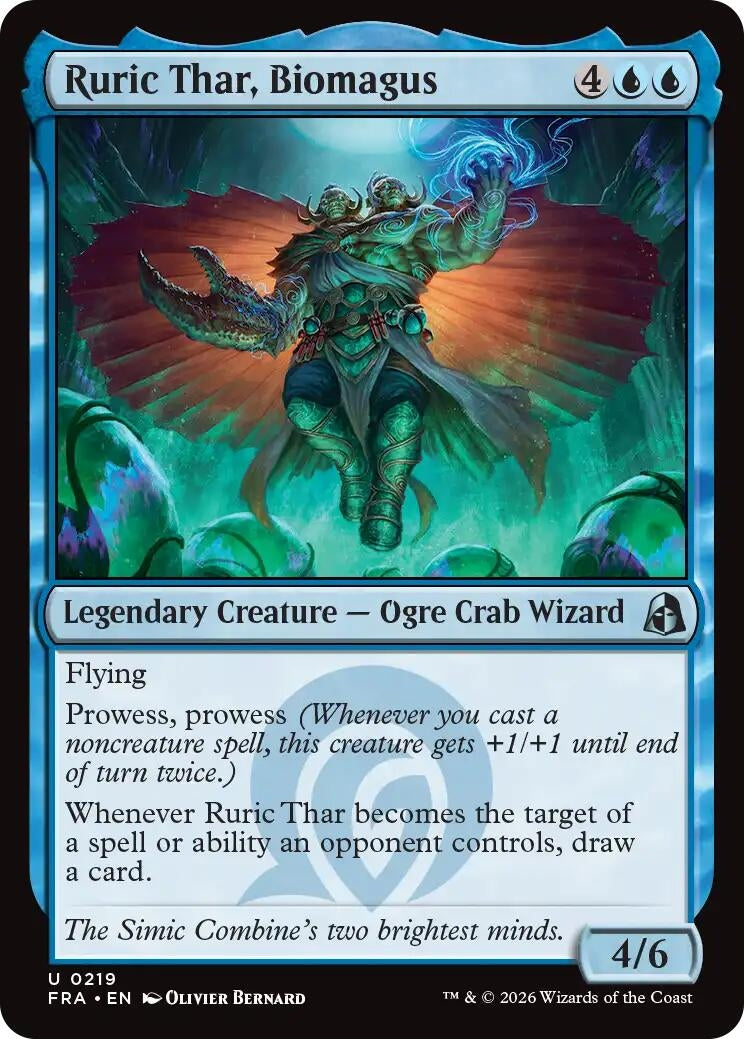 Image for Ruric Thar, Biomagus (219) (FRA) - Magic: The Gathering