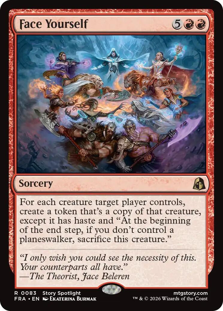 Image for Face Yourself (83) (FRA) - Magic: The Gathering