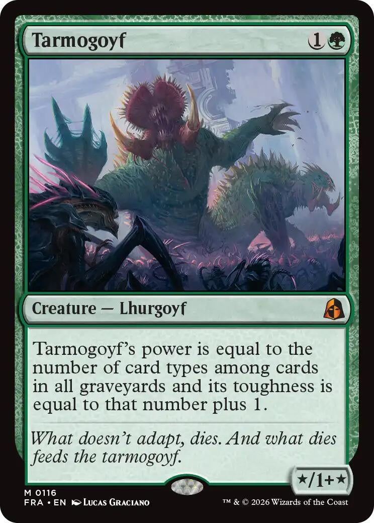 Image for Tarmogoyf (116) (FRA) - Magic: The Gathering