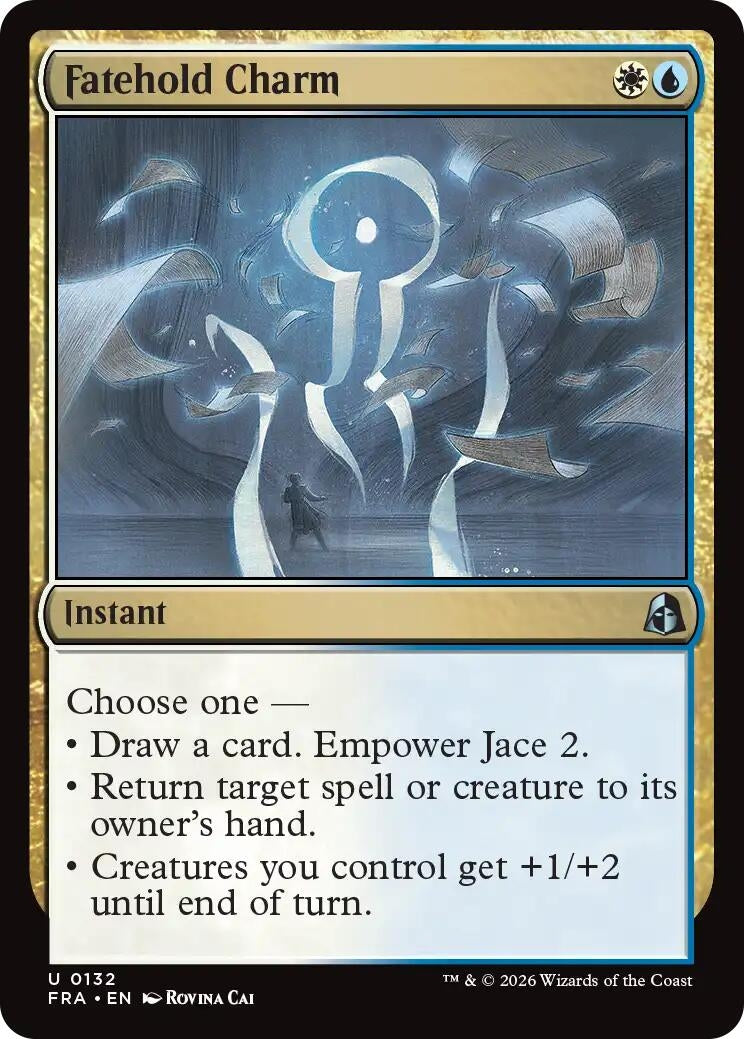Image for Fatehold Charm (132) (FRA) - Magic: The Gathering