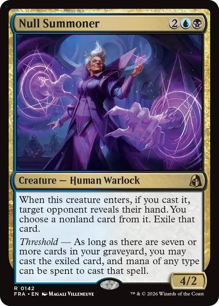 Image for Null Summoner (142) (FRA) - Magic: The Gathering
