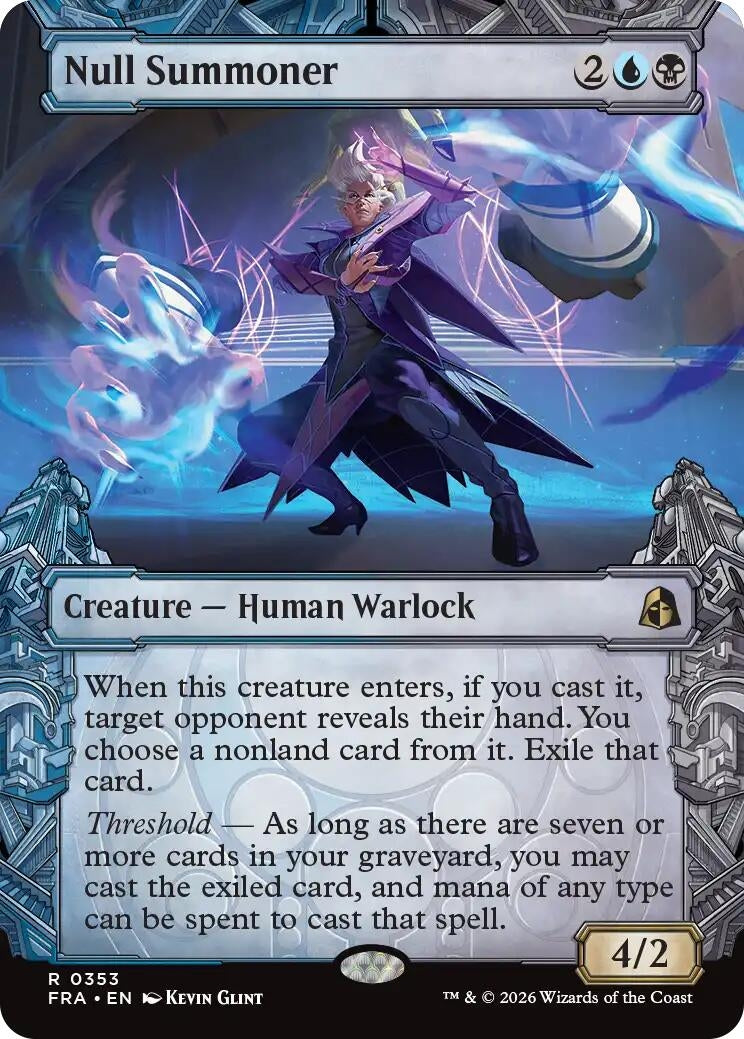 Image for Null Summoner (Showcase) (353) (FRA) - Magic: The Gathering