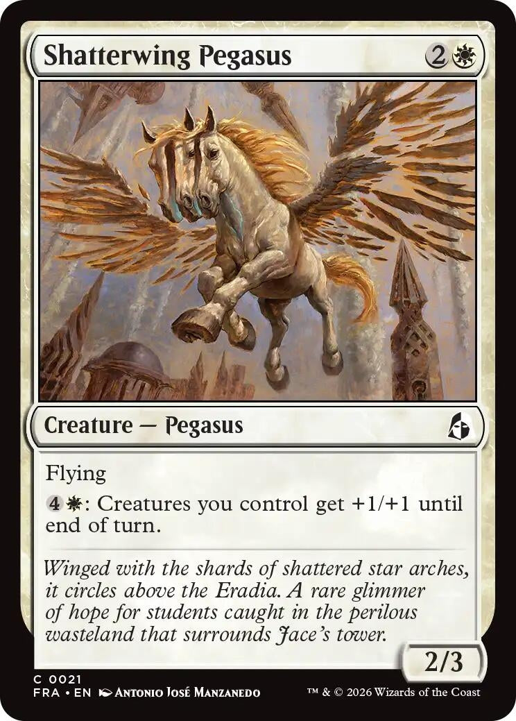 Image for Shatterwing Pegasus (21) (FRA) - Magic: The Gathering