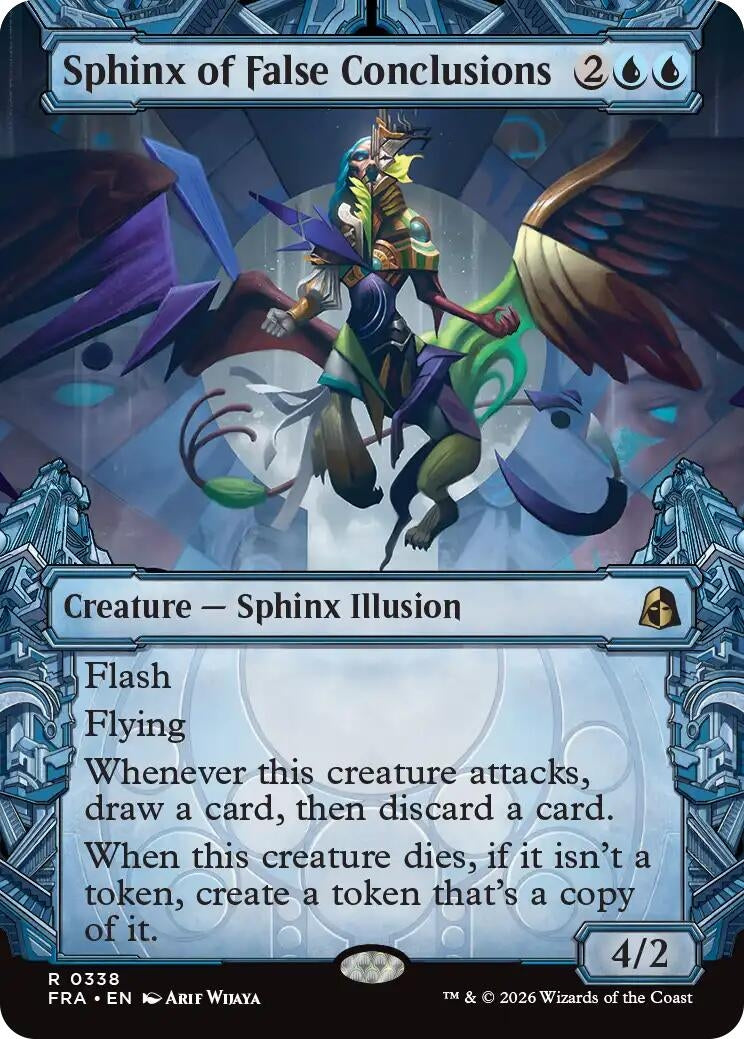 Image for Sphinx of False Conclusions (Showcase) (338) (FRA) - Magic: The Gathering