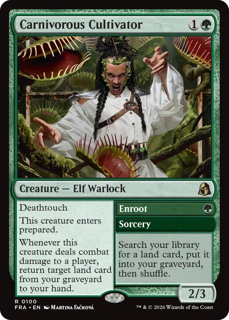 Image for Carnivorous Cultivator (100) (FRA) - Magic: The Gathering