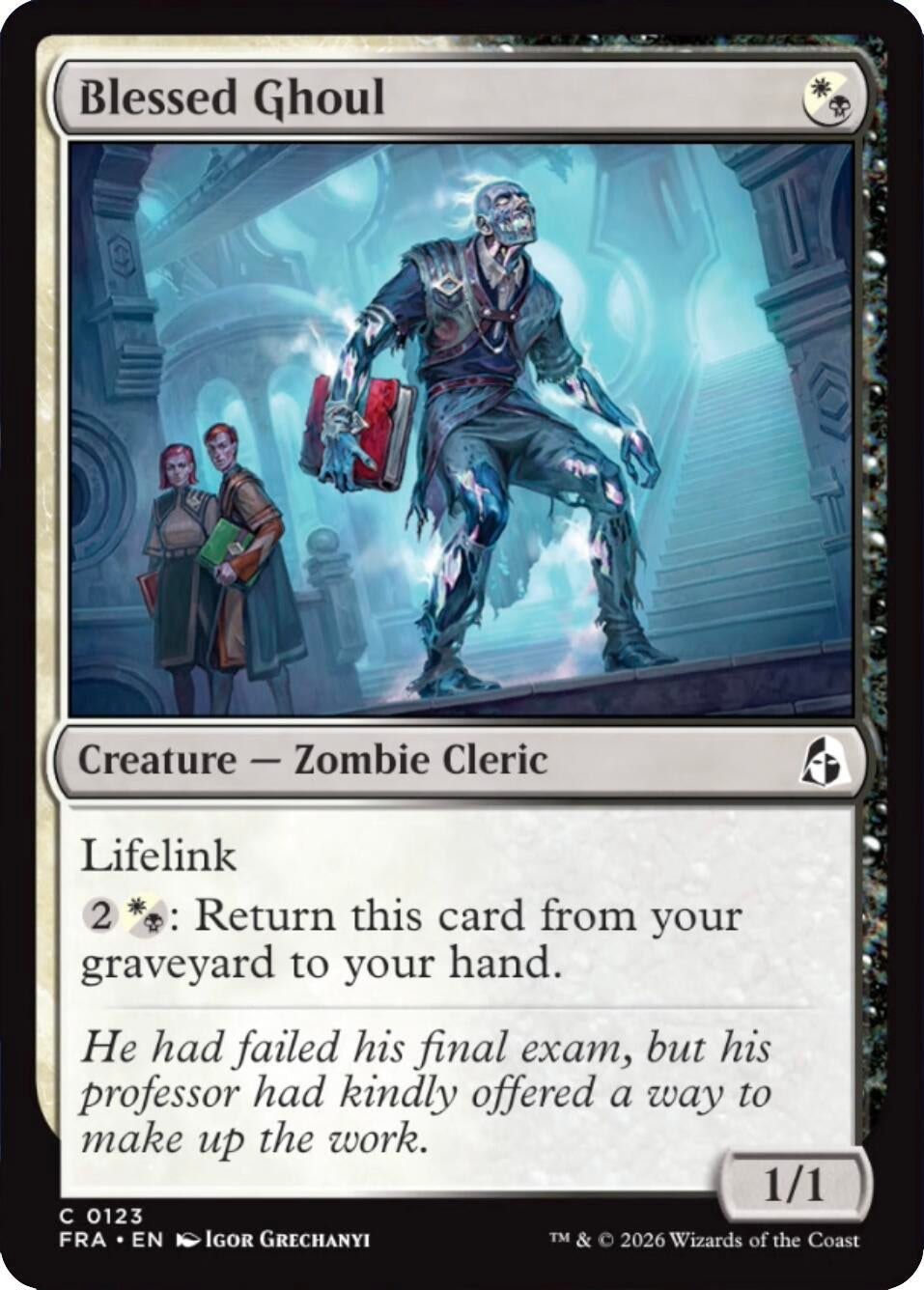 Image for Blessed Ghoul (123) (FRA) - Magic: The Gathering