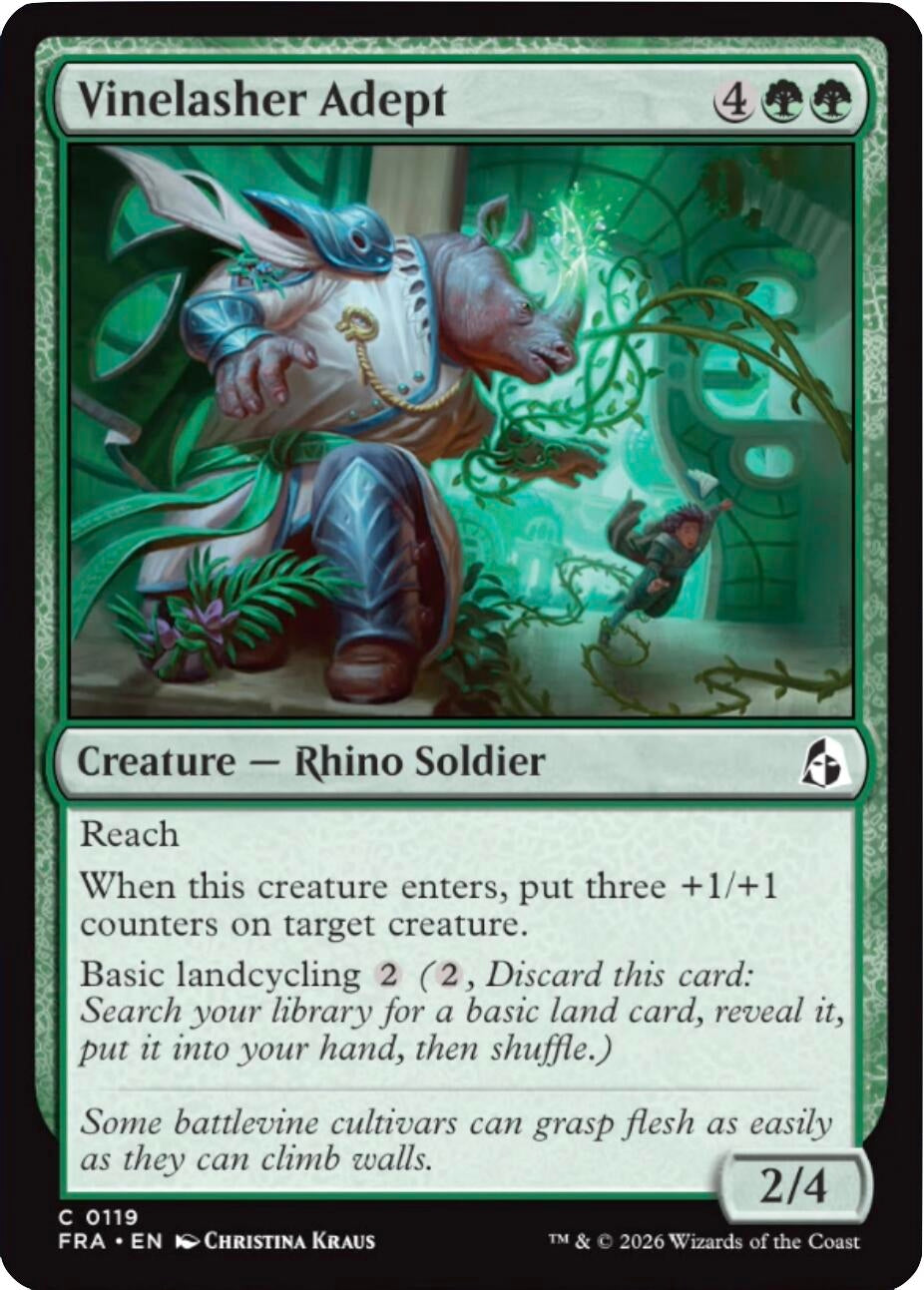 Image for Vinelasher Adept (119) (FRA) - Magic: The Gathering