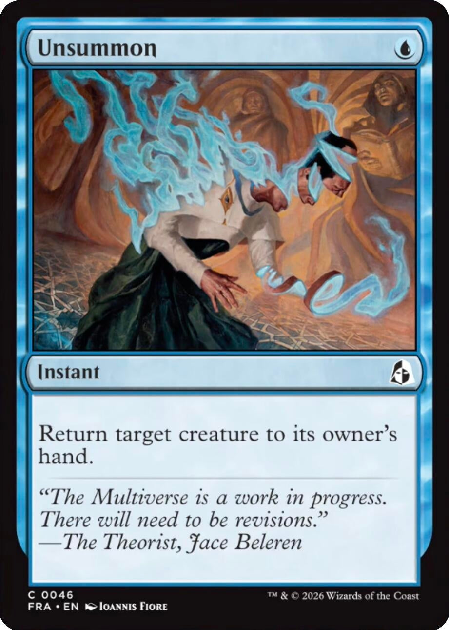 Image for Unsummon (46) (FRA) - Magic: The Gathering