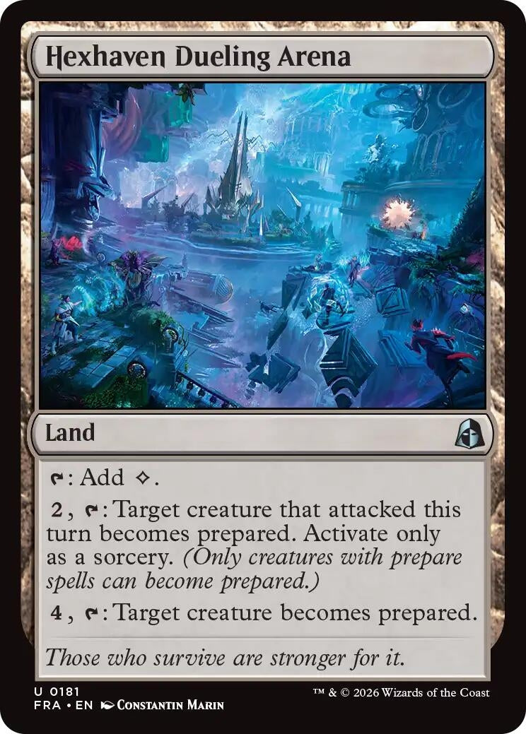 Image for Hexhaven Dueling Arena (181) (FRA) - Magic: The Gathering