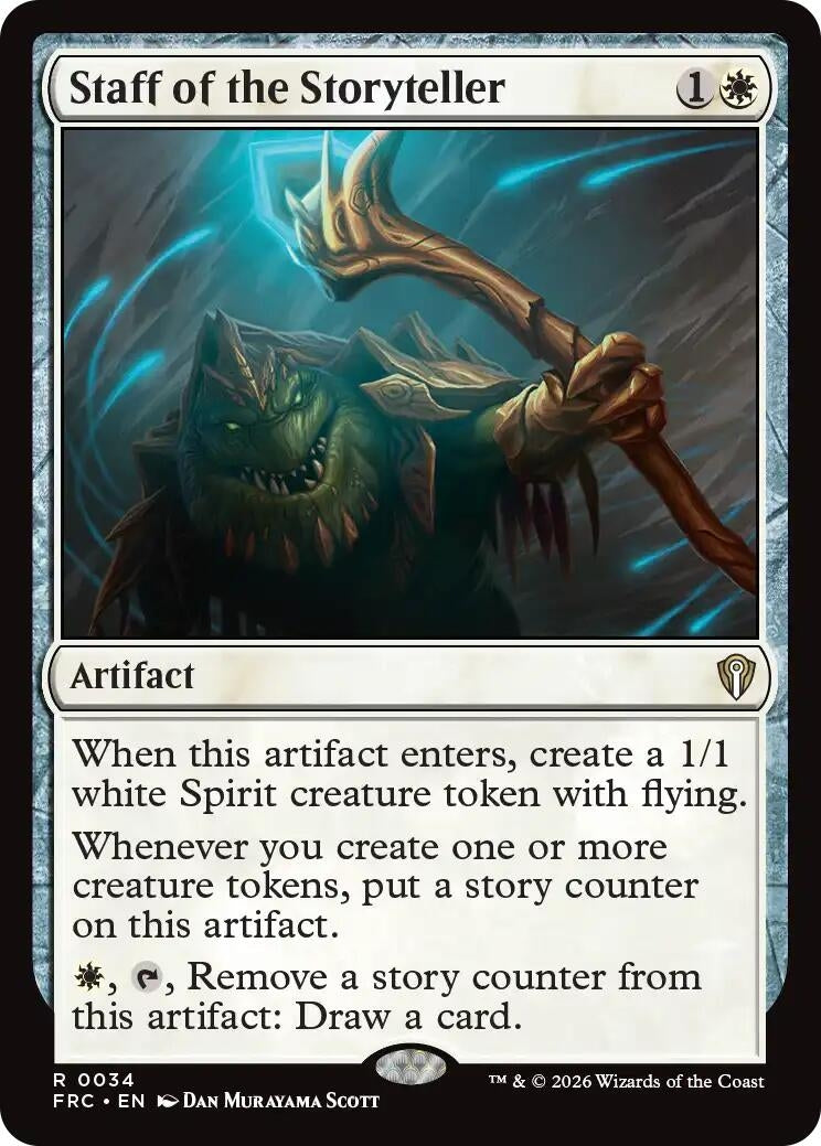 Image for Staff of the Storyteller (34) - Magic: The Gathering