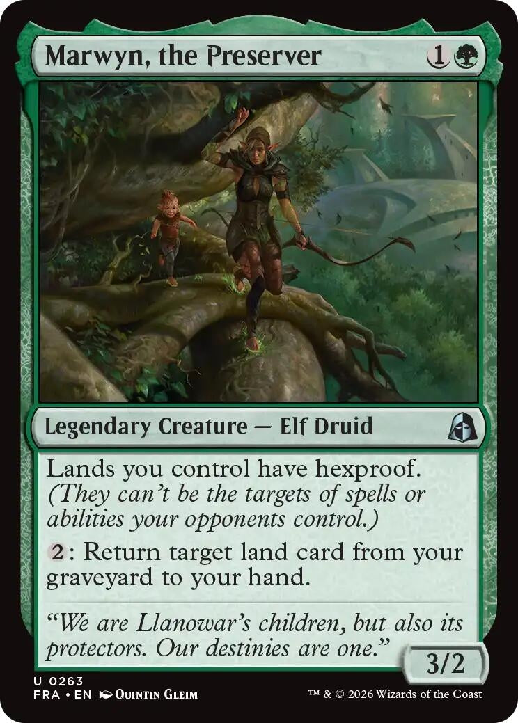 Image for Marwyn, the Preserver (263) (FRA) - Magic: The Gathering