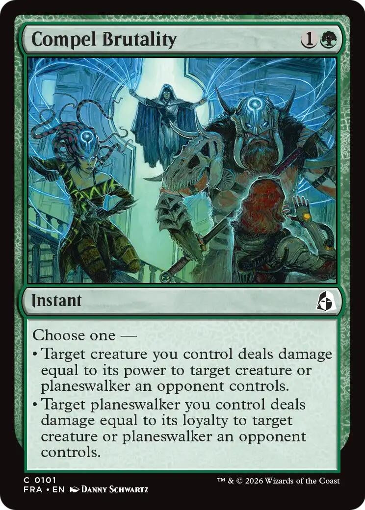 Image for Compel Brutality (101) (FRA) - Magic: The Gathering